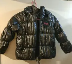 黒いダウンコート サイズ110