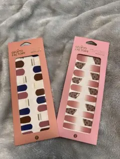 GELATO FACTORY ネイルシール 2セット