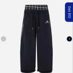 早い者勝ちaelfric eden スウェットパンツ 紺色