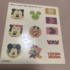 マスク用シール　ミッキーマウス　ディズニー　おまけ付き　キャラクターシール
