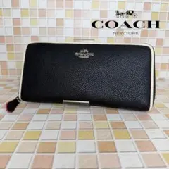 COACH 長財布 レディース ブラック 新品未使用 CC489 - メルカリ