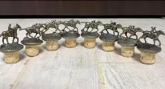 ブラントンウィスキーの競走馬付きコルク栓 全8個セット - メルカリ