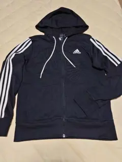 adidasアディダスジャージ フード付レディース