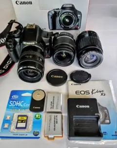 Canon EOS 60D レンズ2本セット（高倍率ズーム・単焦点）おまけ付き 