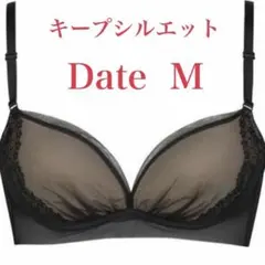 ワコール　ノンワイヤーブラ　シンクロブラ　キープシルエット　Date M デイト