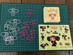 訳あり　チェブラーシカ クリップ、シール