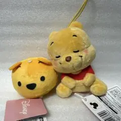 くまのプーさん　ぬいぐるみ　マスコット　2個セット