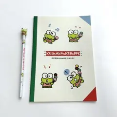 1990年⭐︎サンリオ けろけろけろっぴ ノート 鉛筆 文具セット 平成レトロ
