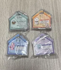 BT21 パッケージチャーム&チョコボーロ ４個セット