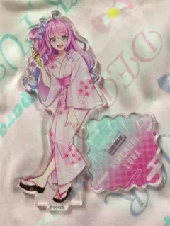 ホロライブ 極楽湯 フロライフ 姫森ルーナ 等身アクリルスタンド 浴衣ver.