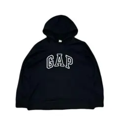 良品y2k archive old gap ジップアップパーカー　00s 黒