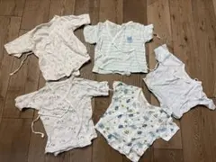 【短肌着まとめ売り】赤ちゃん短肌着　5枚セット