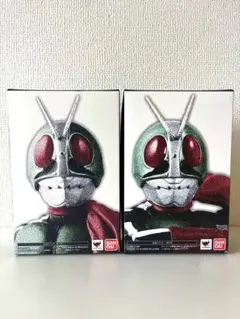 S.H.Figuarts 真骨彫製法 仮面ライダー新1号 新2号 極美品