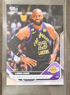 NBA カード　レブロン ジェームス レブロン Hard Wired レイカーズ Topps NBA Hoops - メルカリ