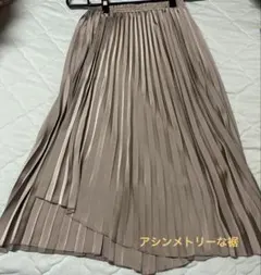 Techichi光沢感のあるプリーツスカート　フリーサイズですのサムネイル