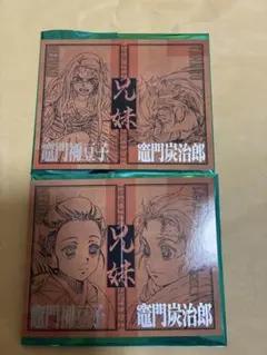 鬼滅の刃　炭治郎立志編　カフェ　二つ折りチェキ風ブロマイド　竈門禰豆子