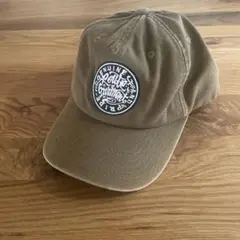 ROUTE GARMENT ロゴ入りキャップ カーキ