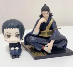 呪術廻戦　五条悟　夏油傑　るかっぷ　扉絵　アクスタ　ブロマイド　78点纏め売り 抽選販売】るかっぷ 呪術廻戦 五条悟＆夏油傑 高専ver. セット