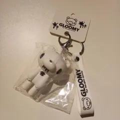 【正規品】グルーミー GLOOMY フィギュア付きキーリング 白 White