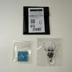 呪術廻戦　よみうりランド　ミニアクリルスタンド　BBQ 五条悟　ミニキャラ