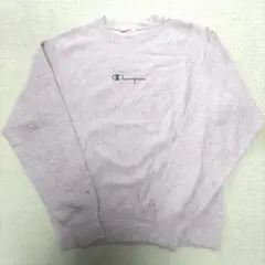 チャンピオン リバースウィーブ レアデザイン グレー レトロ L