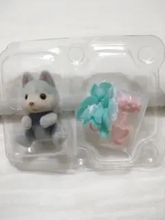 シルバニア　赤ちゃん海のおともだちシリーズ　ハスキーの赤ちゃん