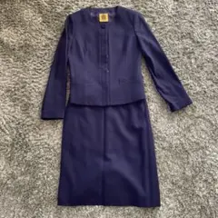 お受験用　LE RUBAN D'OR スーツ 上下 ネイビー　紺