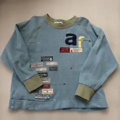 familiar 航空デザイン トレーナー 120cm