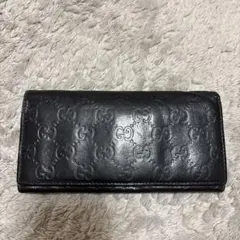 GUCCI グッチ シマ 長財布 ブラックのサムネイル