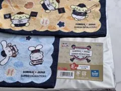 タイトーくじ　侍ジャパン×サンリオキャラクターズ　ポムポムプリン　シナモロール