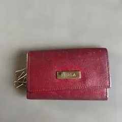 FURLA ワインレッド キーケース
