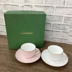 D-5 最高峰 廃盤 ノリタケ ダイヤモンドコレクション ペア カップ＆ソーサー