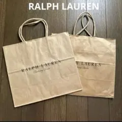 RALPHLAUREN ラルフローレン ショップ袋 ショッパー 紙袋　2枚セットのサムネイル
