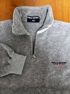 ★90s POLO SPORT ハーフジップフリース