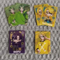 キャラクターカードセット 6枚 TATTSUN MOFU