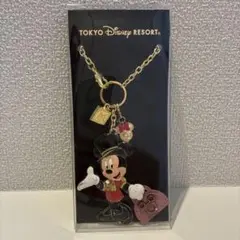 ディズニーランド 30周年 ミラコスタ宿泊者限定 バッグチャーム ミニー