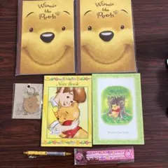 (12-86)Winnie the Pooh ノート・文房具セット