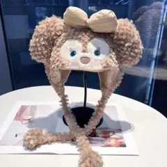 シェリーメイ ぬいぐるみ ファンキャップ もこもこ帽子 ポンポン付き