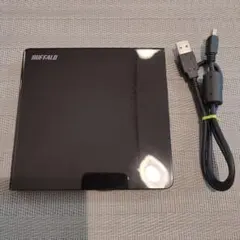 BUFFALO「DVSM-PLV8U2-BKA」ポータブルDVDドライブ