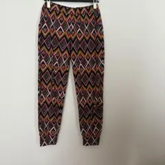 ANAP 幾何学模様 カジュアルパンツ　オシャレ　レディース