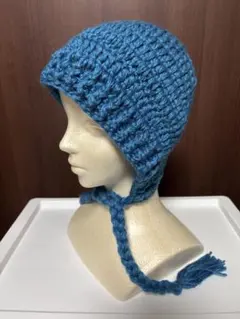 【ハンドメイド】ボンネット　バラクラバ 手編み