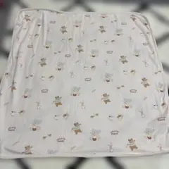 GELATO PIQUE 動物柄おくるみ　ジェラートピケ　ブランケット　ピンク