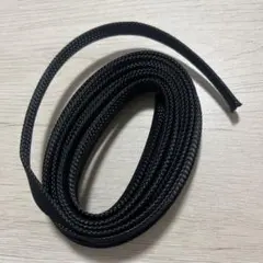 욱셀 브레이드 슬리브 길이 3m 블랙 플랫 너비 10mm