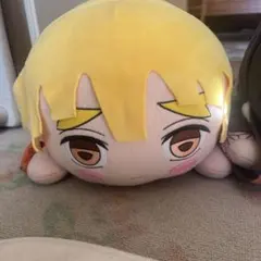 【在庫処分】善逸と禰豆子の寝そべりぬいぐるみ