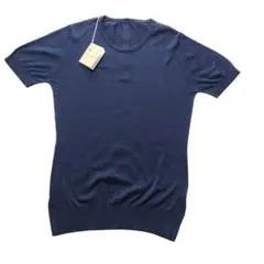 レディース ジョンスメドレー 春夏コットン バックボタン Tシャツ BONNIEのサムネイル