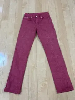 エドウィン　 デニム　ジーンズ　パンツ　レッド