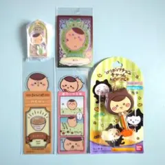 ちいかわ くりまんじゅう ミニチュアチョコチャーム 他　5点セット　【匿名配送】