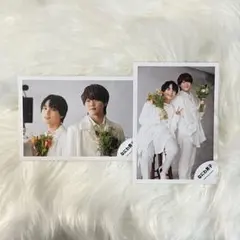 大橋和也 大西流星 なにわ男子 Special Kiss 公式写真 2枚