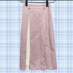 マジェスティックレゴン　ピンク系　スカート　ロング　レディース　ボトムス　S