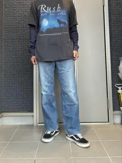 W36L34 フィリピン製リーバイス　502 色落ち最高　縦落ち　コーンミルズ